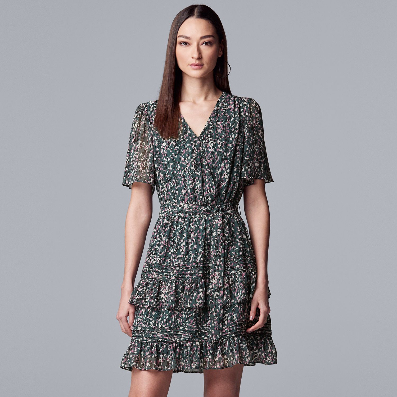 kohls wrap dress