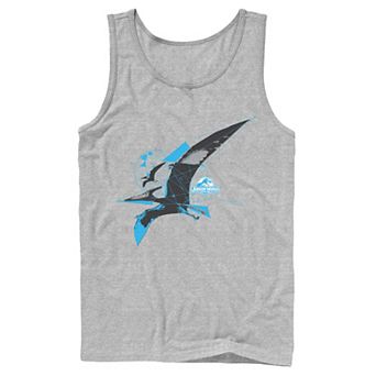 Men's Jurassic World Pterodactyl Geometric Poly Graphic Tank Top