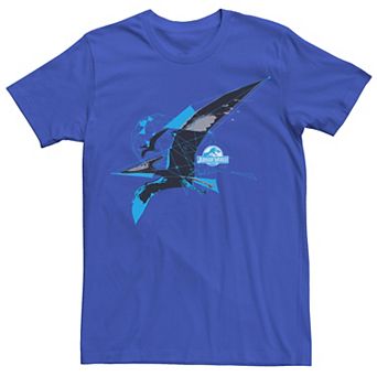Men's Jurassic World Pterodactyl Geometric Poly Graphic Tee