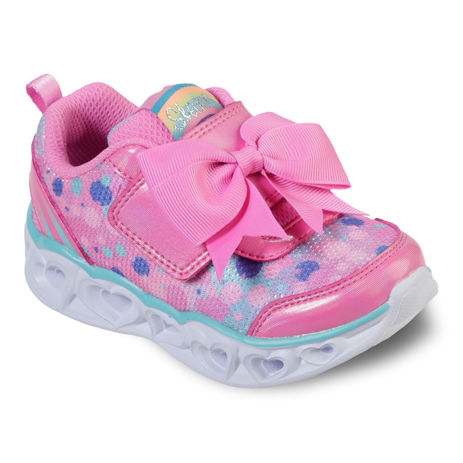 skechers heart light up shoes