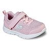 Skechers Comfy Flex Moving On Toddler Girls' Sneakers