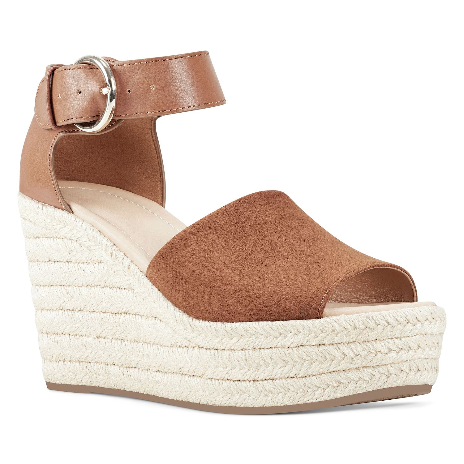 nine west suede wedges