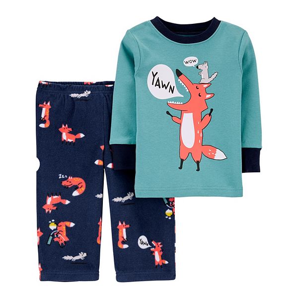toddler Boy Carter's Fox Pajama Set