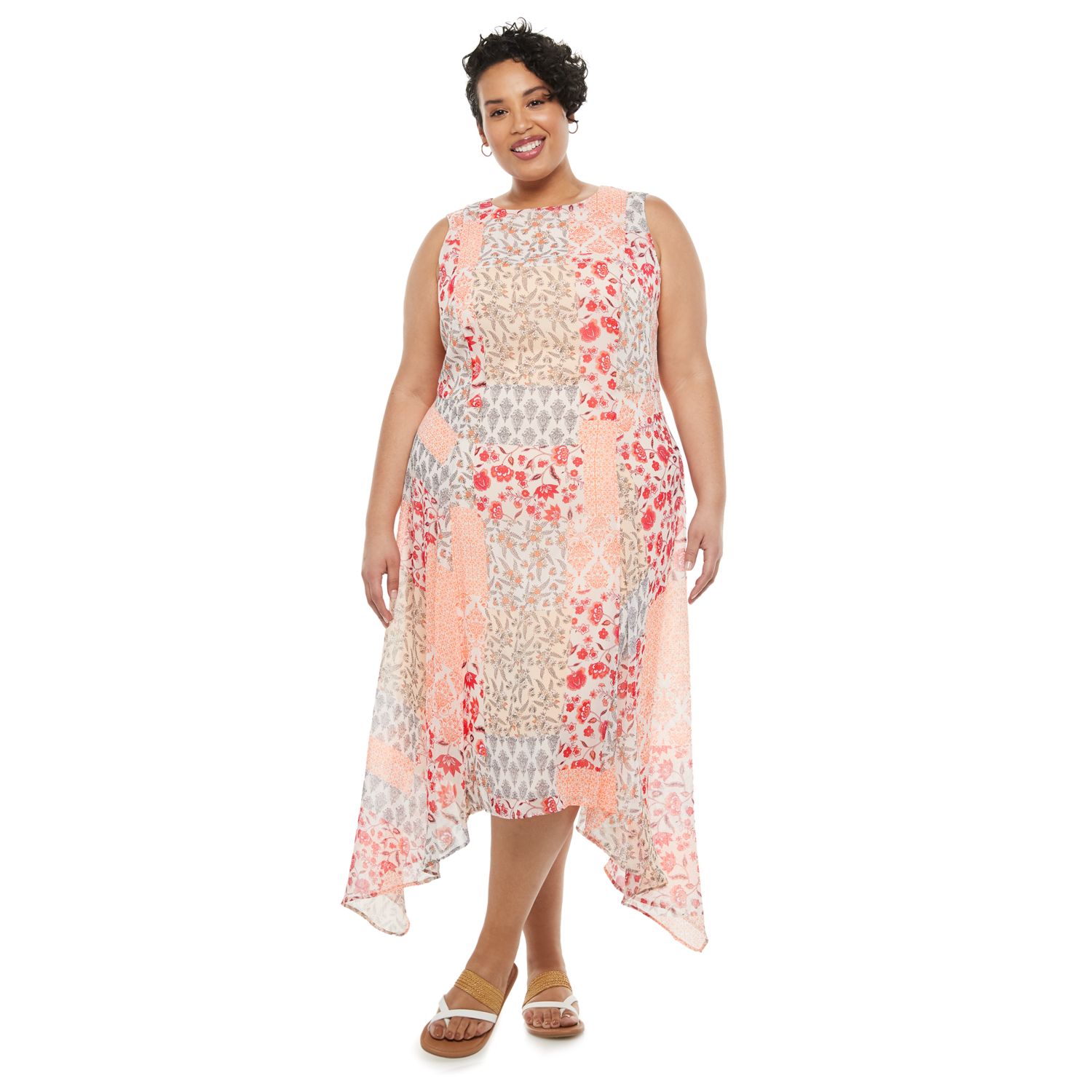 plus size spring midi dresses