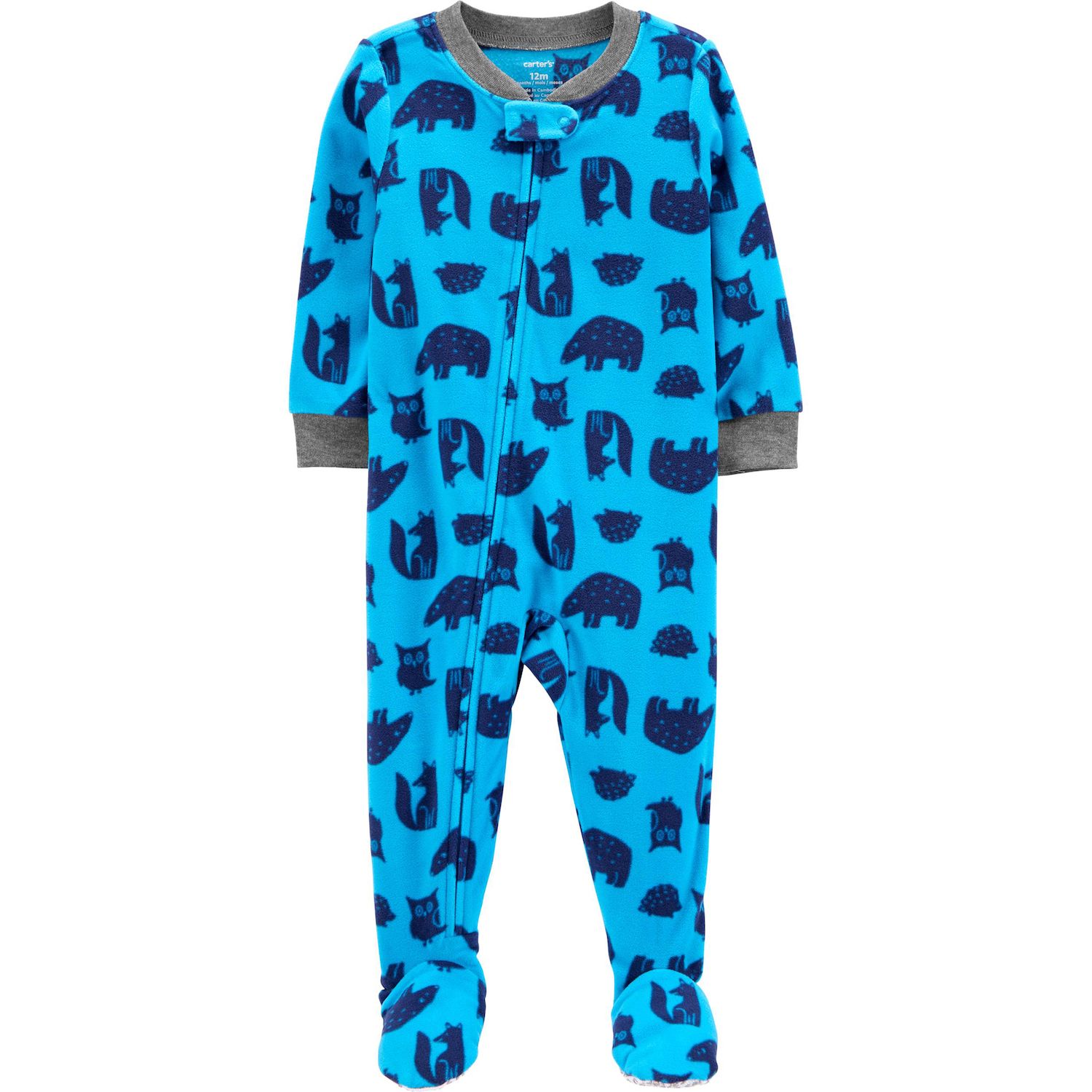 carters fleece onesies