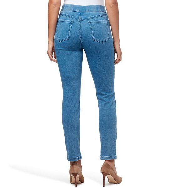 womens pull on jeans