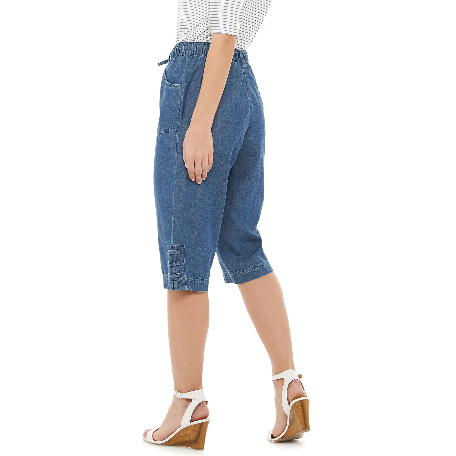 kohls gloria vanderbilt petite capris