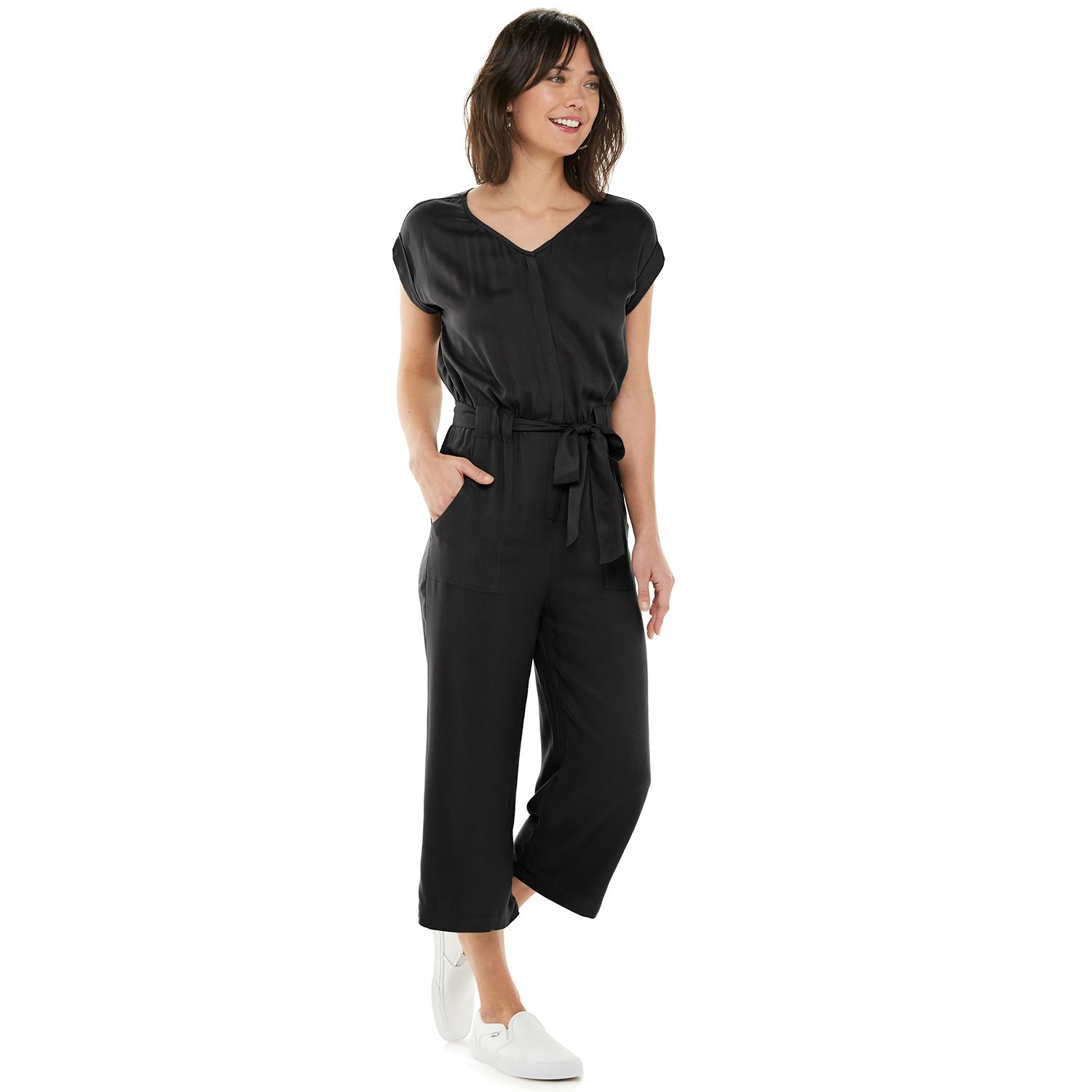 women's black jumpsuits and rompers