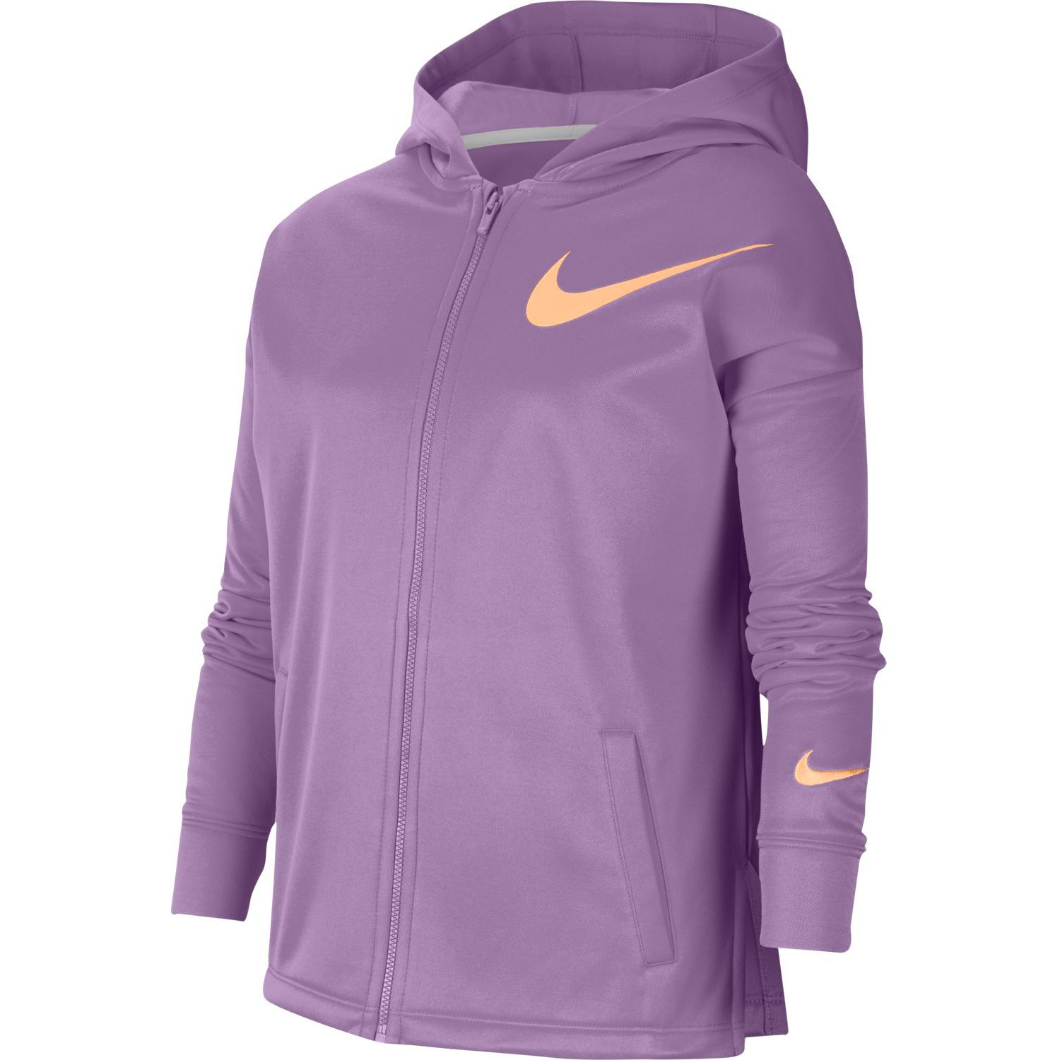 girls purple nike hoodie