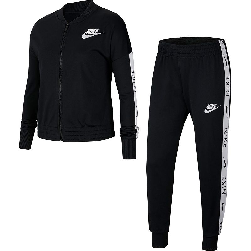 58064668 Girls 7-16 Nike Tracksuit, Girls, Size: Large, Gre sku 58064668