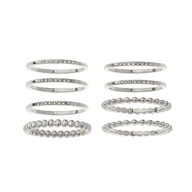 Kohl's stackable deals rings