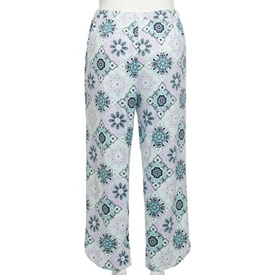 Plus Size Croft & Barrow® Whisperluxe Pajama Pants