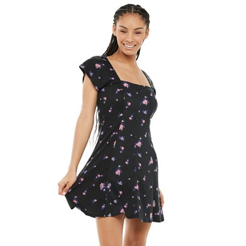 juniors button down dress