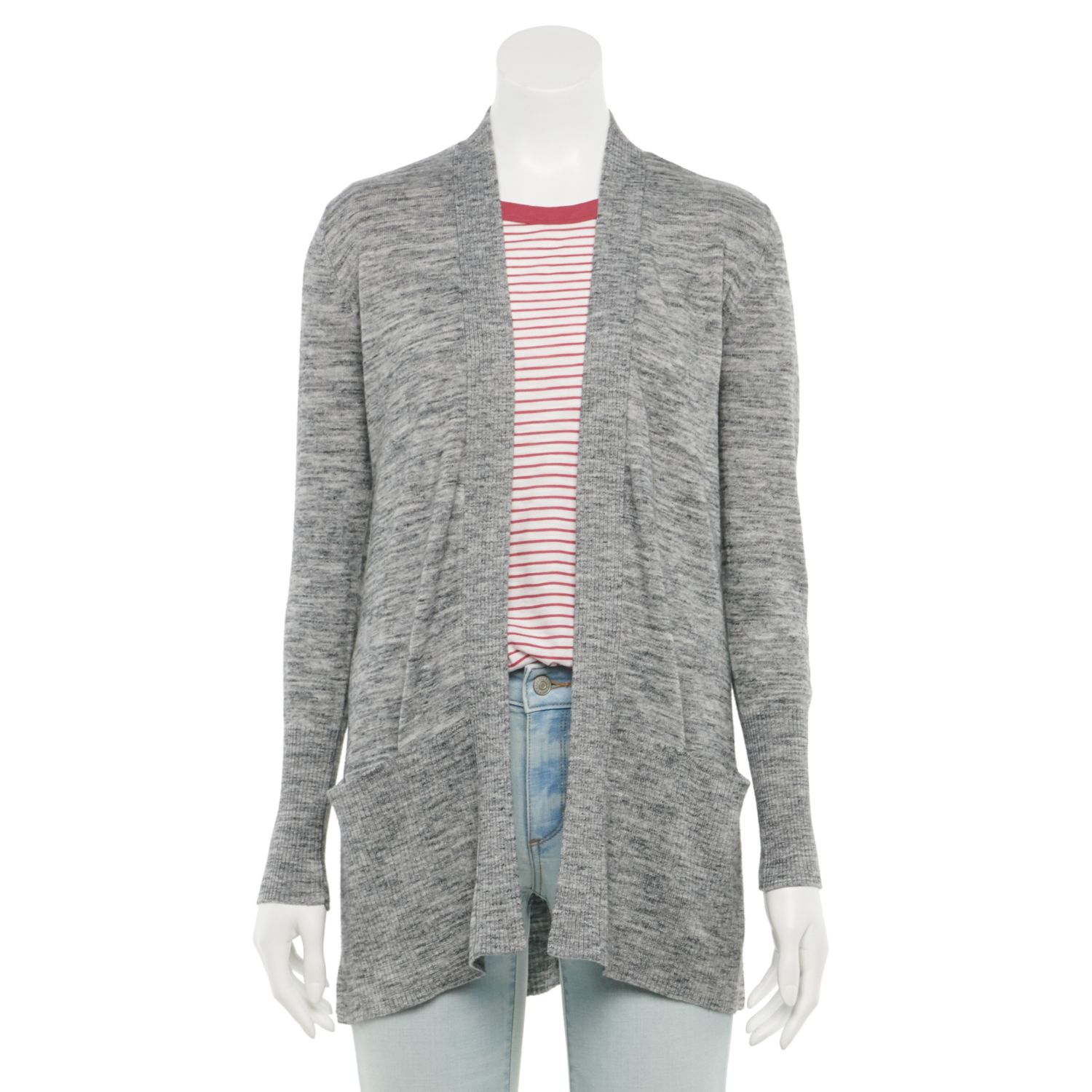 kohls gray sweater