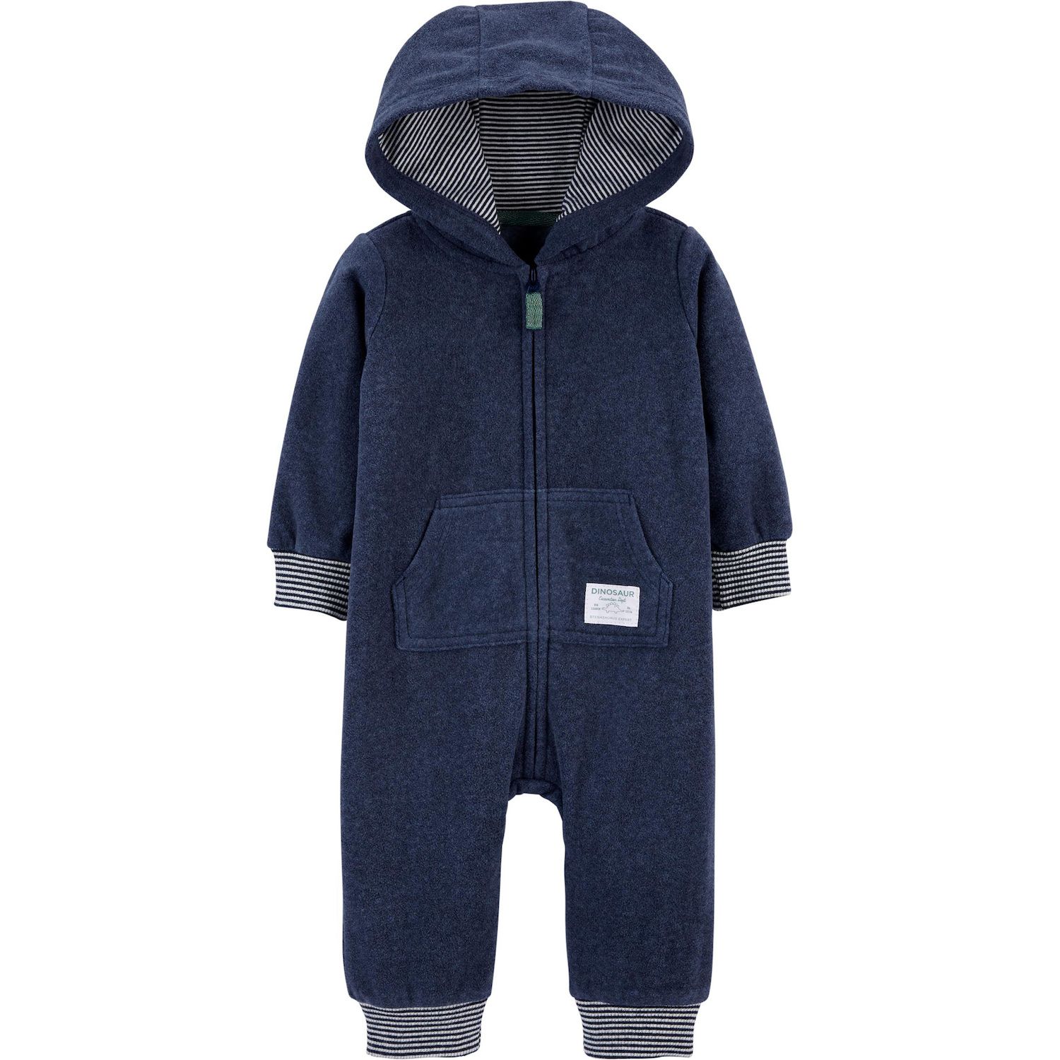 hooded fleece jumpsuit baby