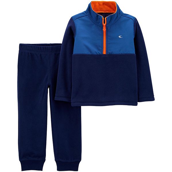 Toddler Boy Carter's 2-Piece Fleece Pullover & Jogger Set