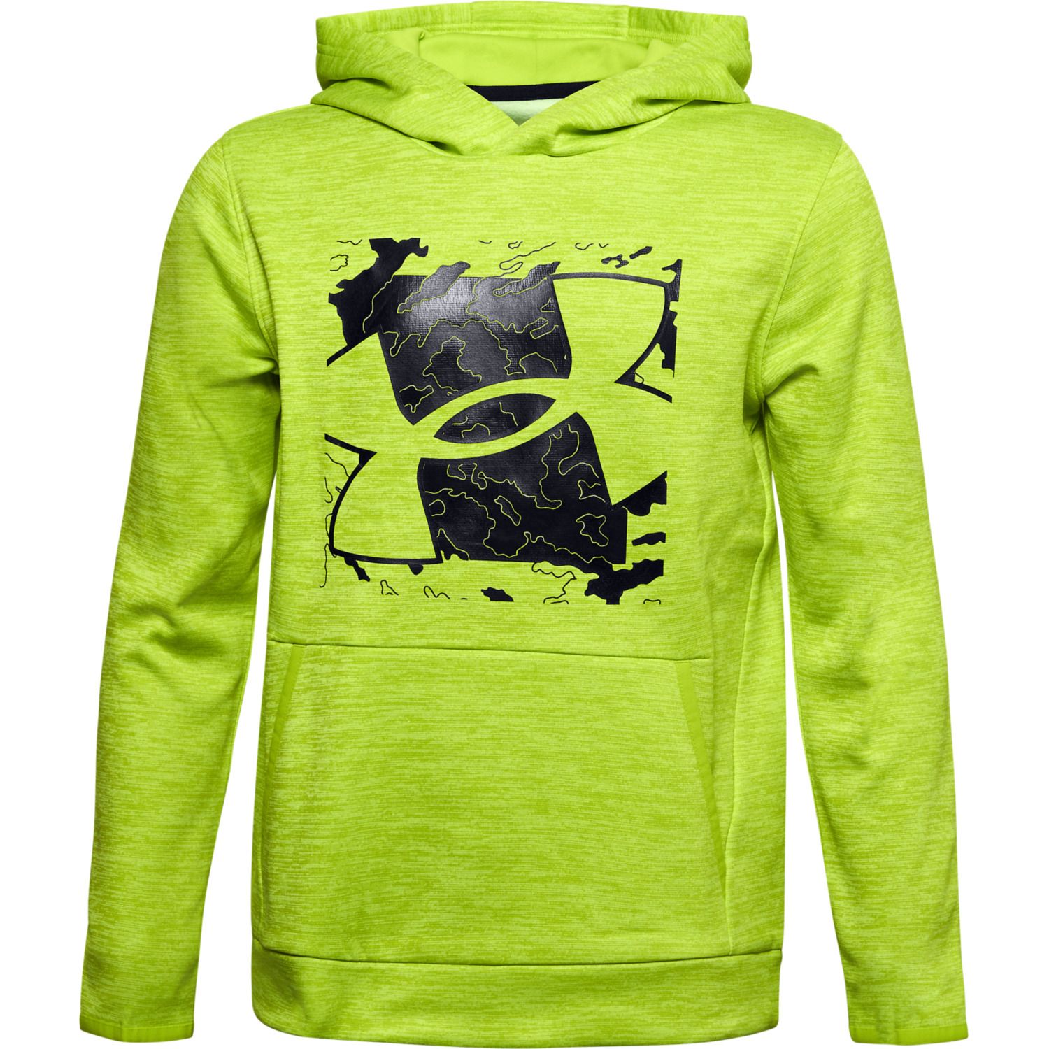 boys green under armour hoodie