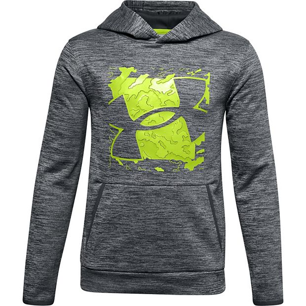 Green under armour hoodie hot sale