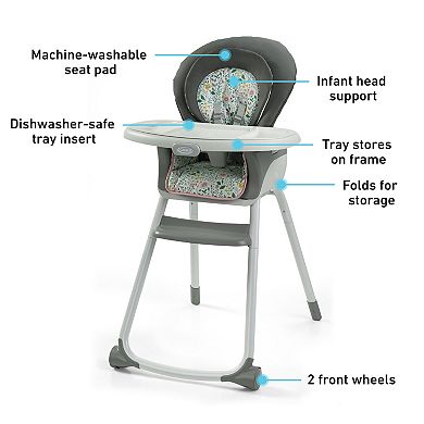 Graco Made2Grow 6-in-1 Highchair