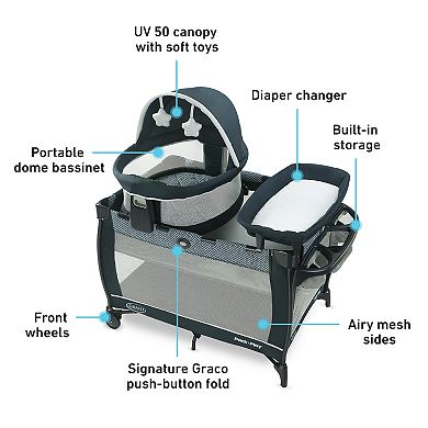 Graco Pack 'n Play Travel Dome LX Playard