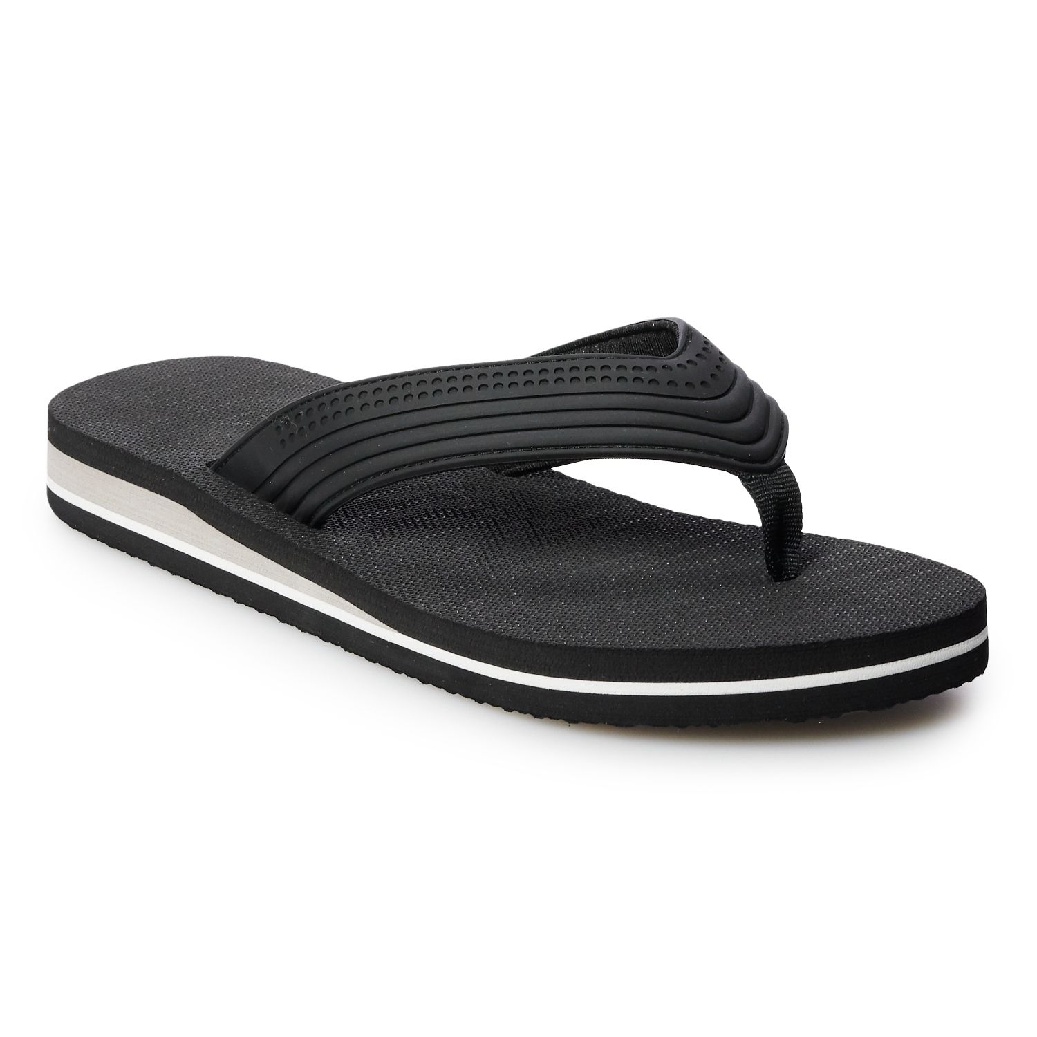 kohl's tek gear flip flops