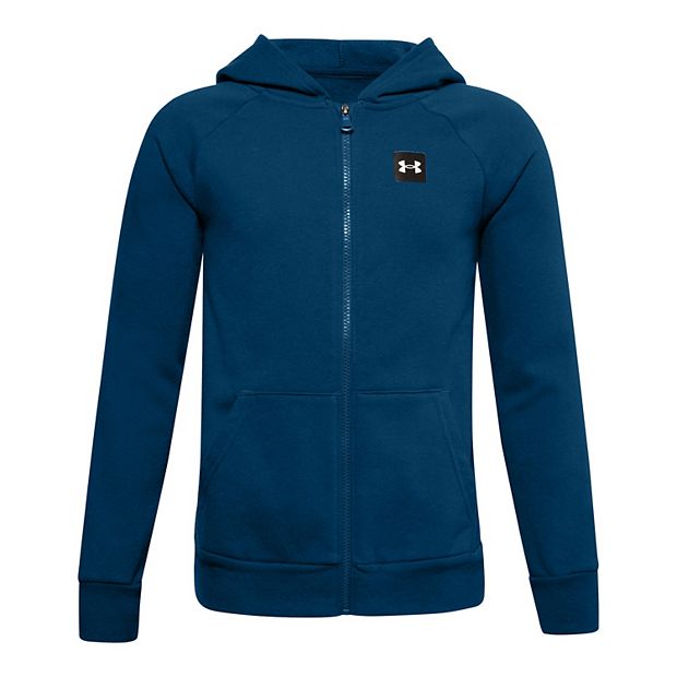 Under Armour Big Boys 8-20 Logo Long Sleeve Rival Fleece Hoodie