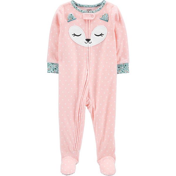 Little girl best sale footie pajamas