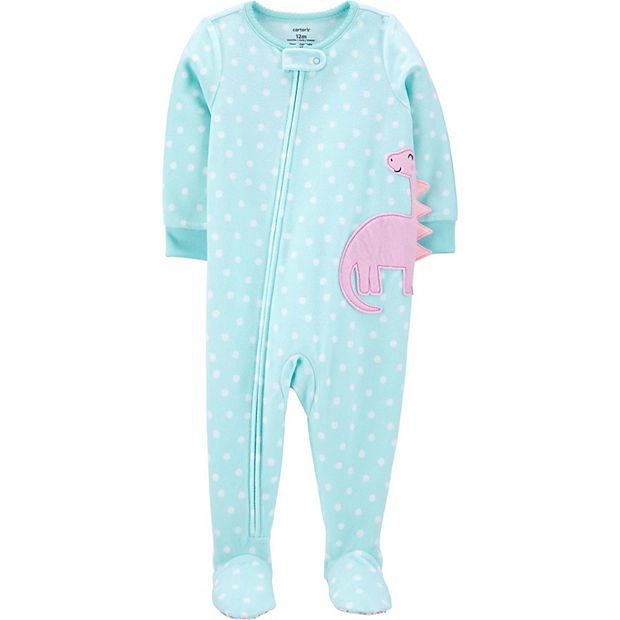 Fleece one piece on sale pajamas baby