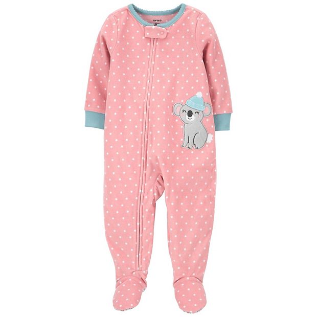 Carters baby girl fleece pajamas new arrivals