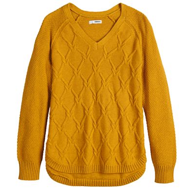 Women's Sonoma Goods For Life® Diamond Cable Sweater