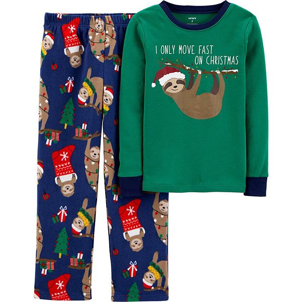 Boys 4 14 Carter s Christmas Pajama Set