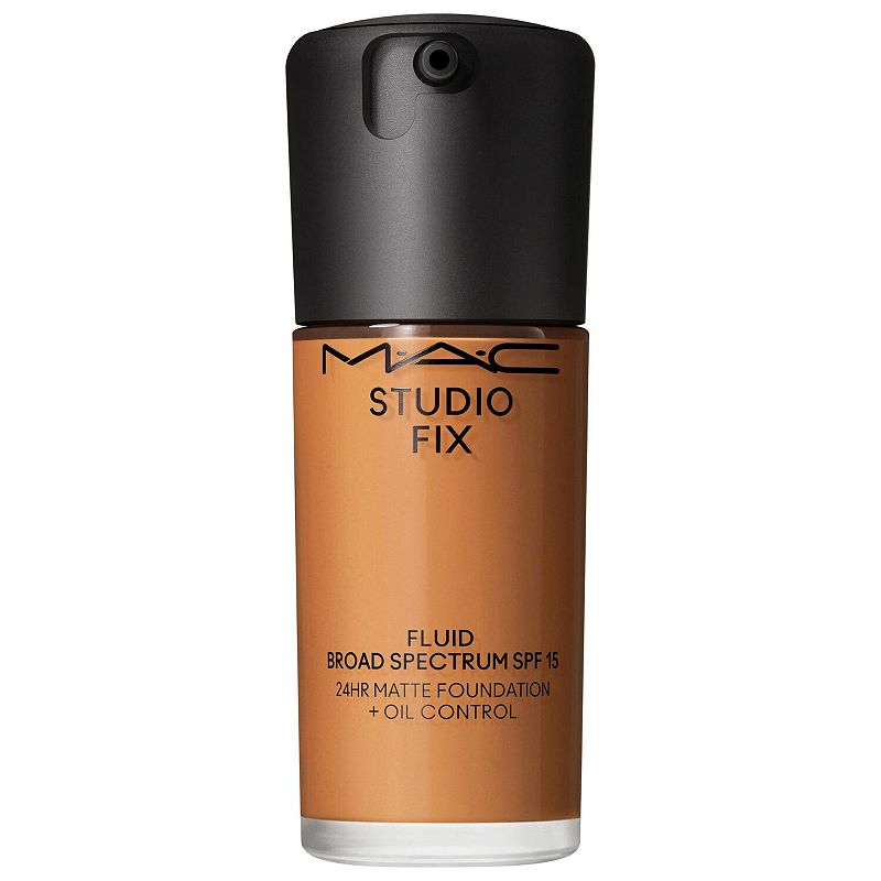 Mac Studio Fix Fluid Spf 15 24Hr Matte Foundation + Oil Control, 1 oz. - C8 (deep olive with golden undertone for