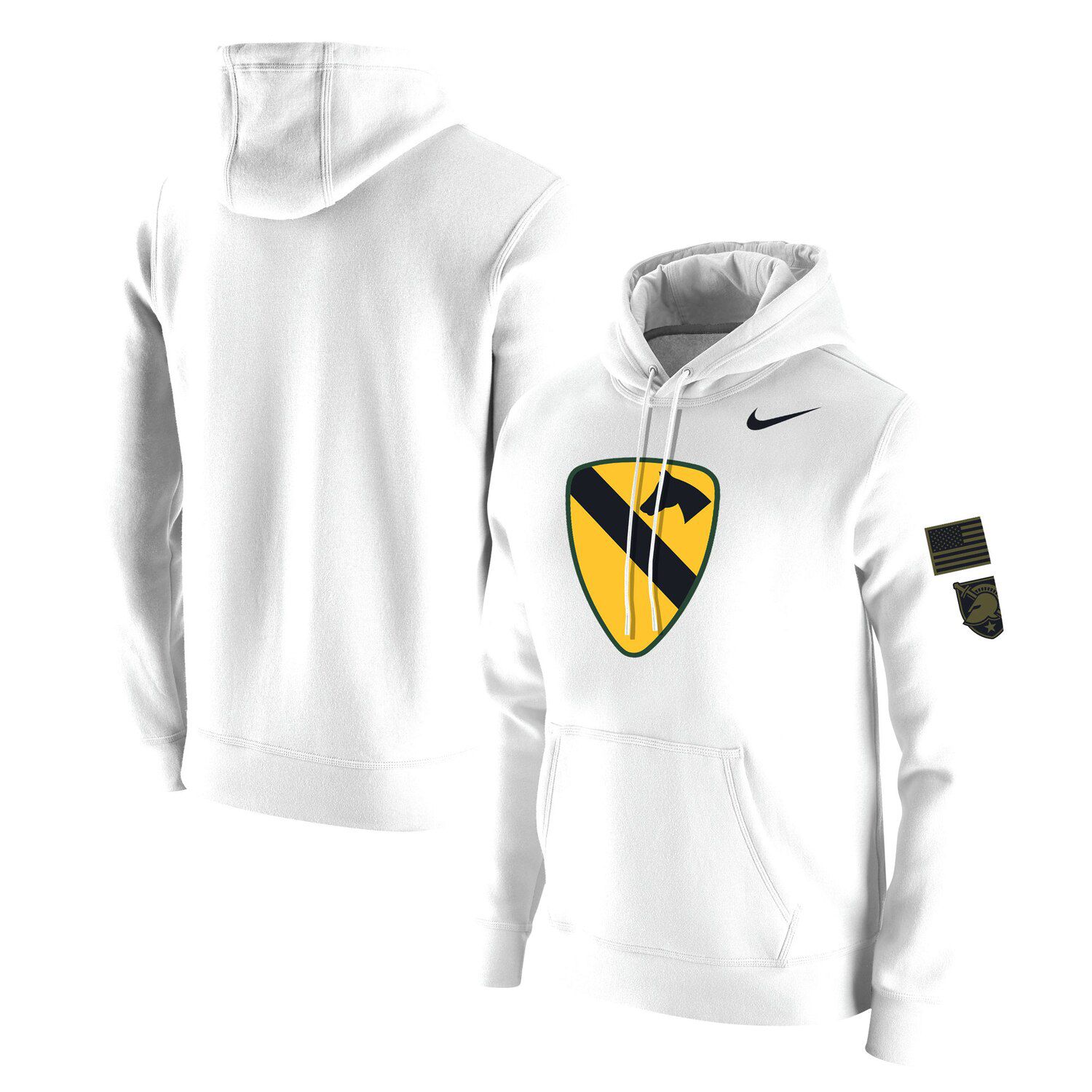 nike patch hoodie