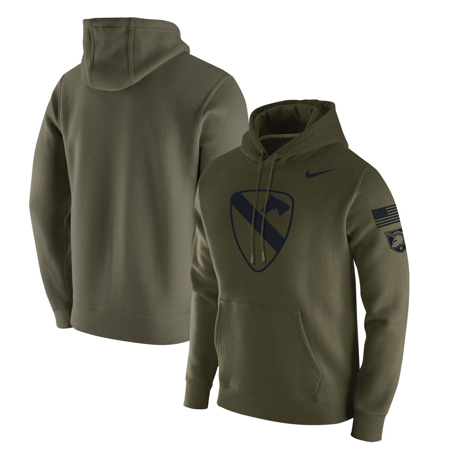 nike army green sweatshirt