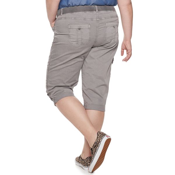 Plus Size EVRI™ Utility Capri Pants