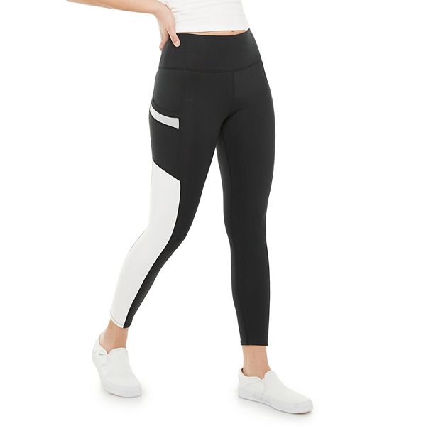 Juniors' SO® Cinched Waistband Sporty Pocket Leggings