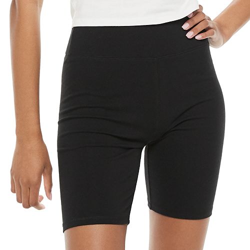 Juniors' SO® High Waist Bike Shorts