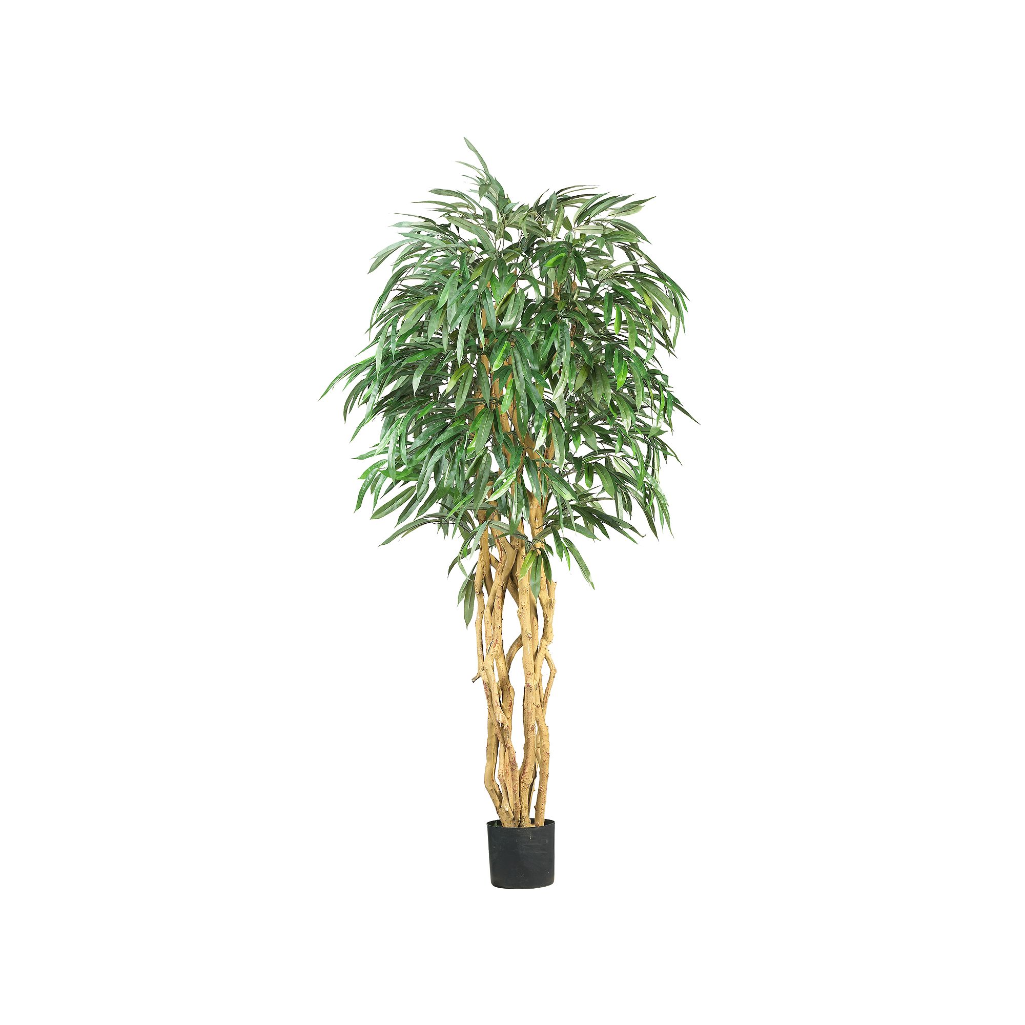 nearly natural Silk Weeping Ficus Tree, Multicolor