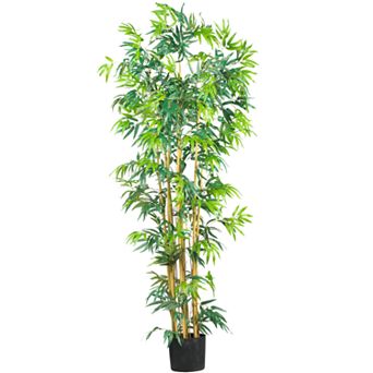 nearly natural 6-ft. Silk Bambusa Bamboo Tree