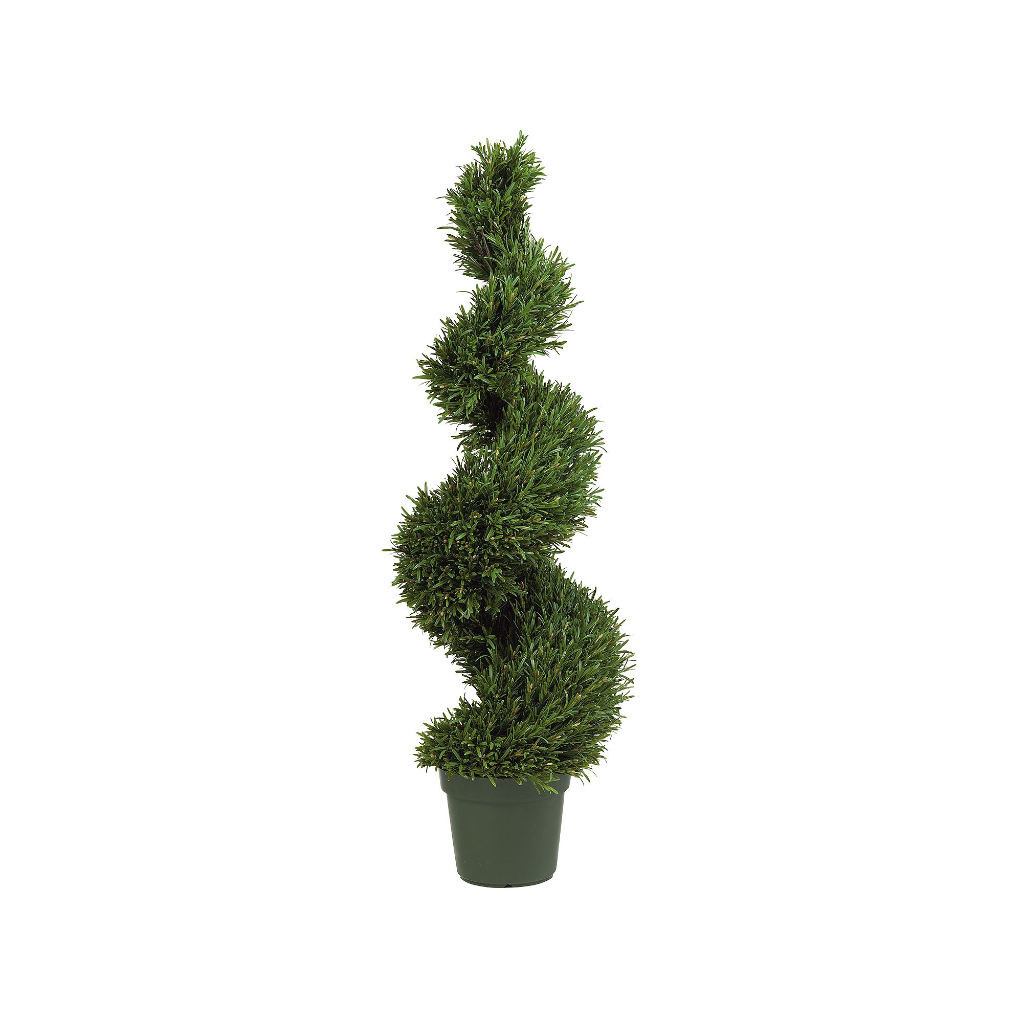 nearly natural 4-ft. Silk Spiral Rosemary Tree, Multicolor