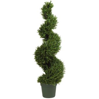 nearly natural 4-ft. Silk Spiral Rosemary Tree
