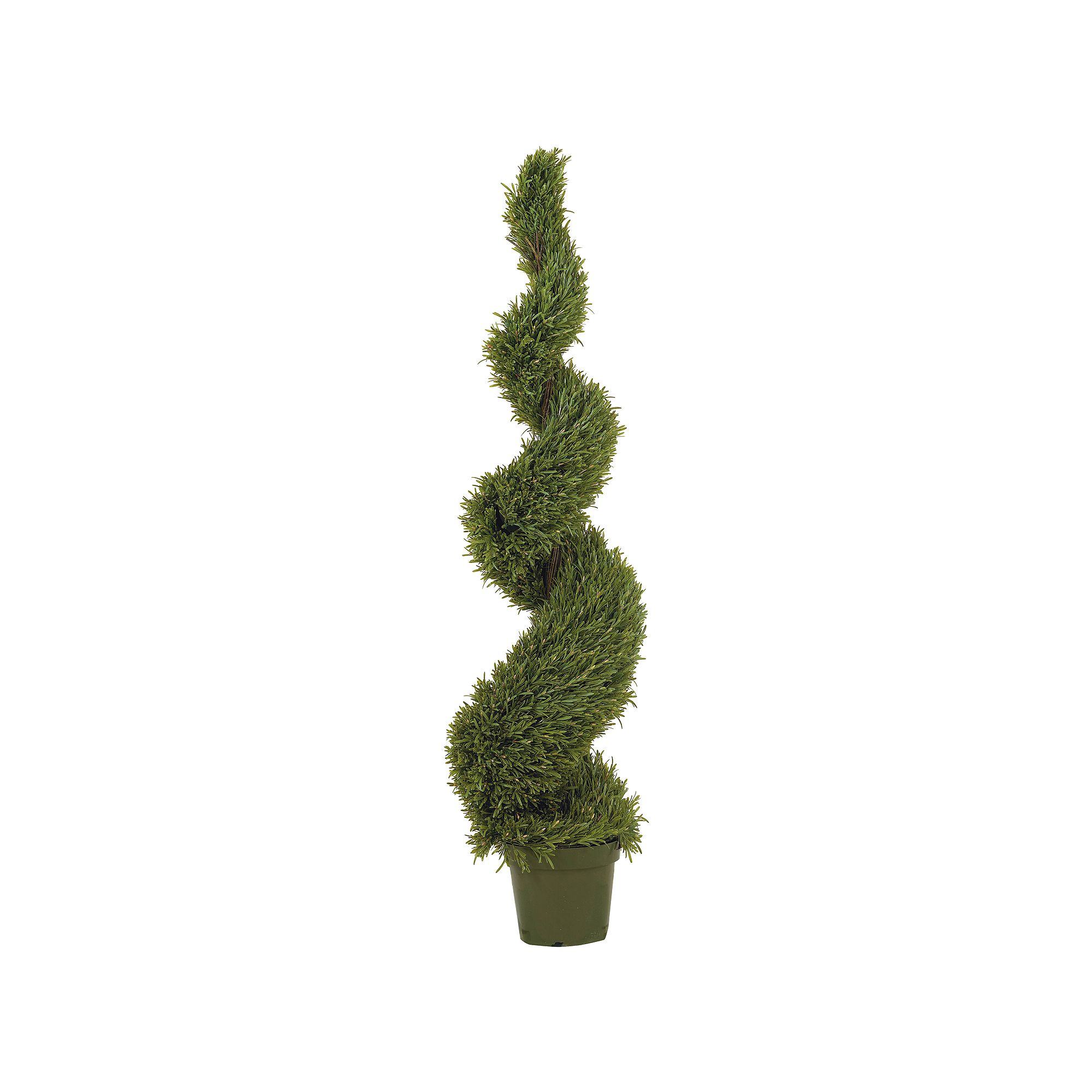 nearly natural 5-ft. Silk Spiral Rosemary Tree, Multicolor