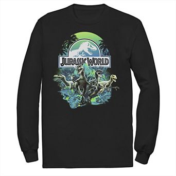 Men's Jurassic World Jungle Velociraptor Attack Tee