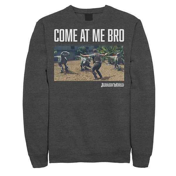 Men's Jurassic World Come At Me Bro Movie Still Graphic Fleece