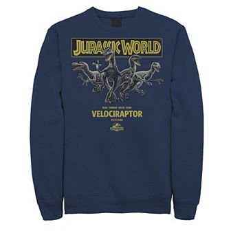 Men's Jurassic World Blue, Charlie, Delta & Echo Pack Sweatshirt