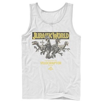 Men's Jurassic World Blue, Charlie, Delta & Echo Pack Tank Top
