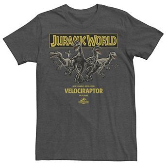 Men's Jurassic World Blue, Charlie, Delta & Echo Pack Tee