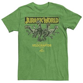 Men's Jurassic World Blue, Charlie, Delta & Echo Pack Tee
