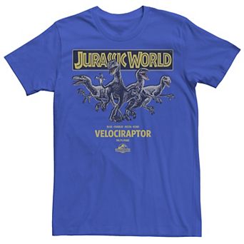 Men's Jurassic World Blue, Charlie, Delta & Echo Pack Tee