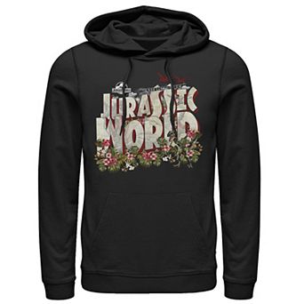 Men's Jurassic World Tropical Raptor Postcard Hoodie